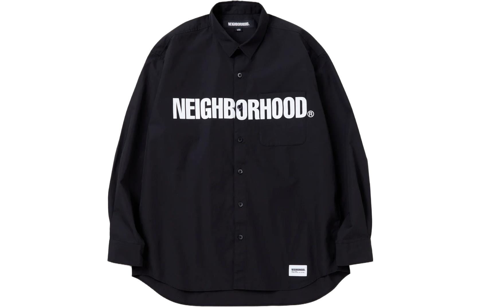 NEIGHBORHOOD CI Print Shirt LS