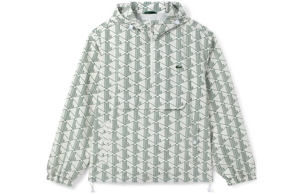 Lacoste Geometric Half-Zip Sweater