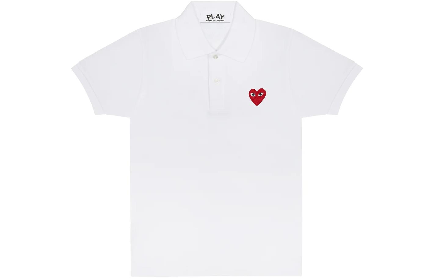 CDG Play Polo White