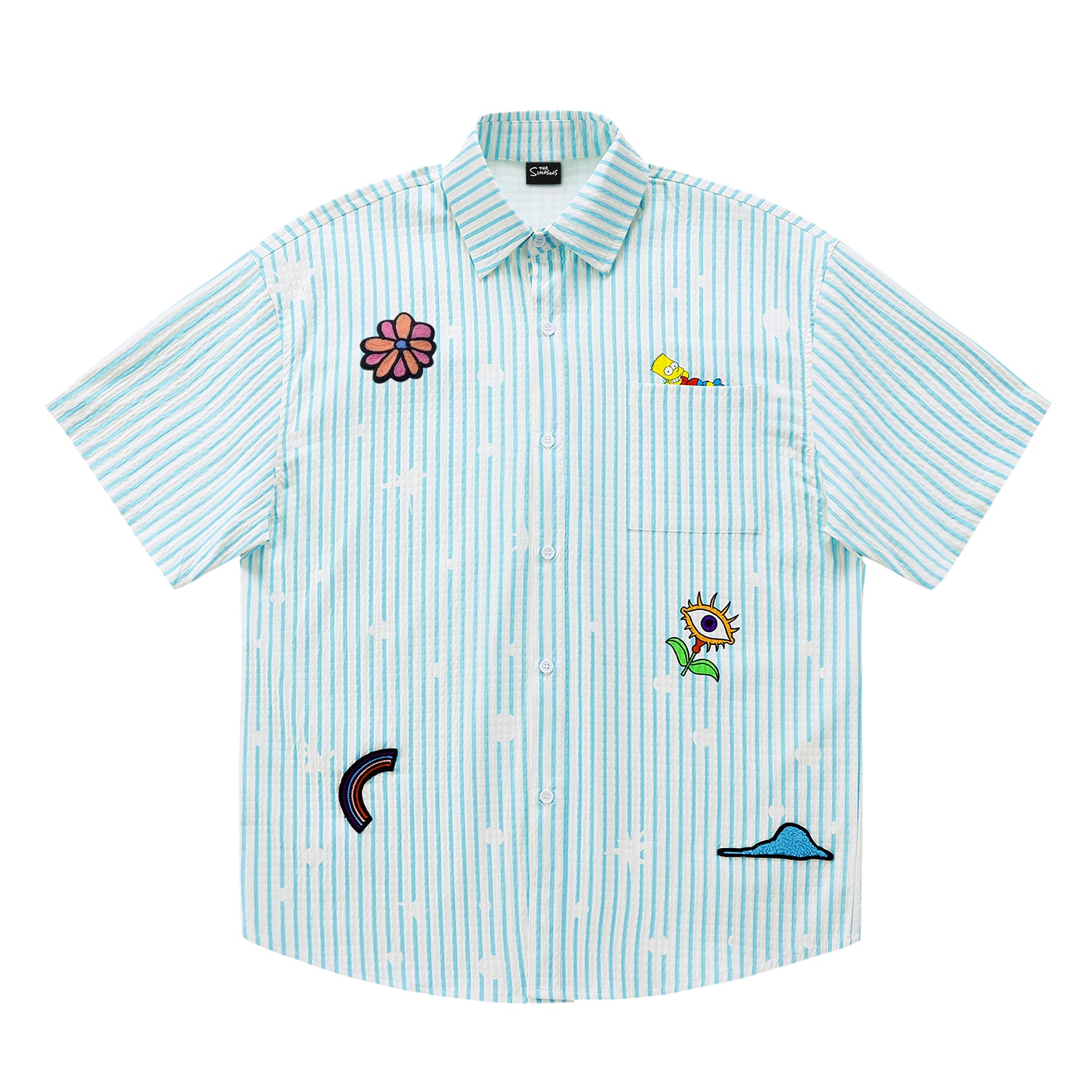The Simpsons/辛普森一家 The Simpsons Hawaiian Shirt