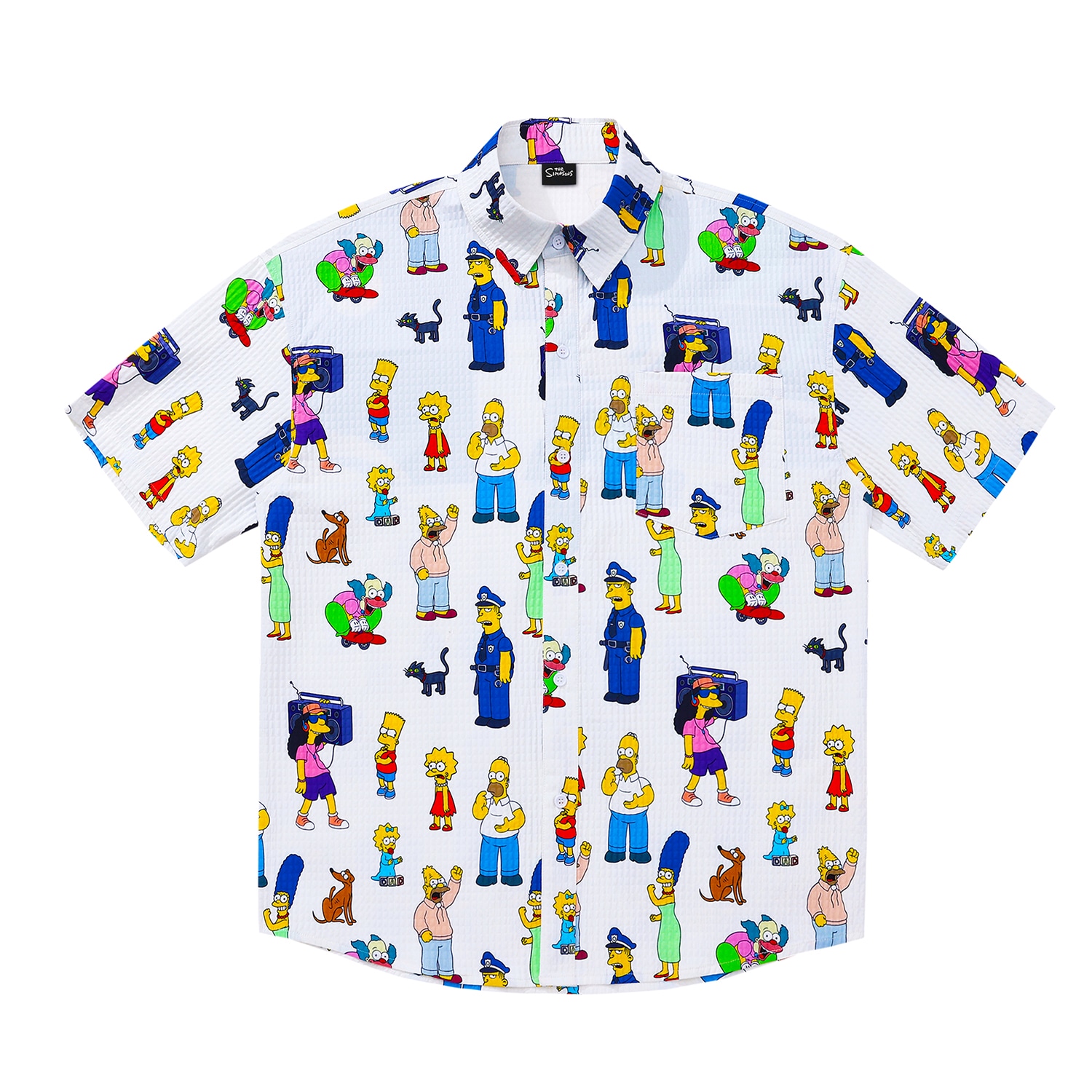 The Simpsons/辛普森一家 The Simpsons Hawaiian Shirt