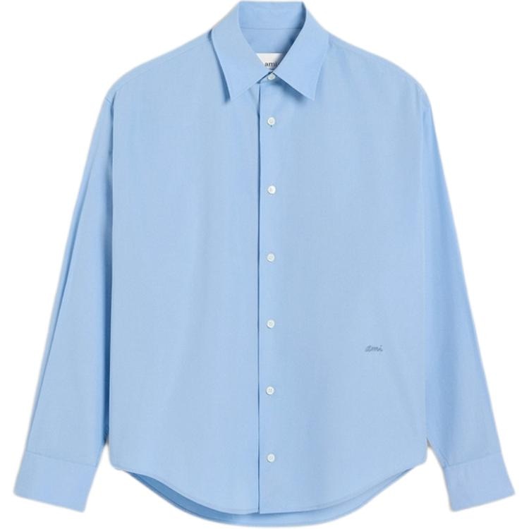 AMIPARIS FW24 Blue Shirt