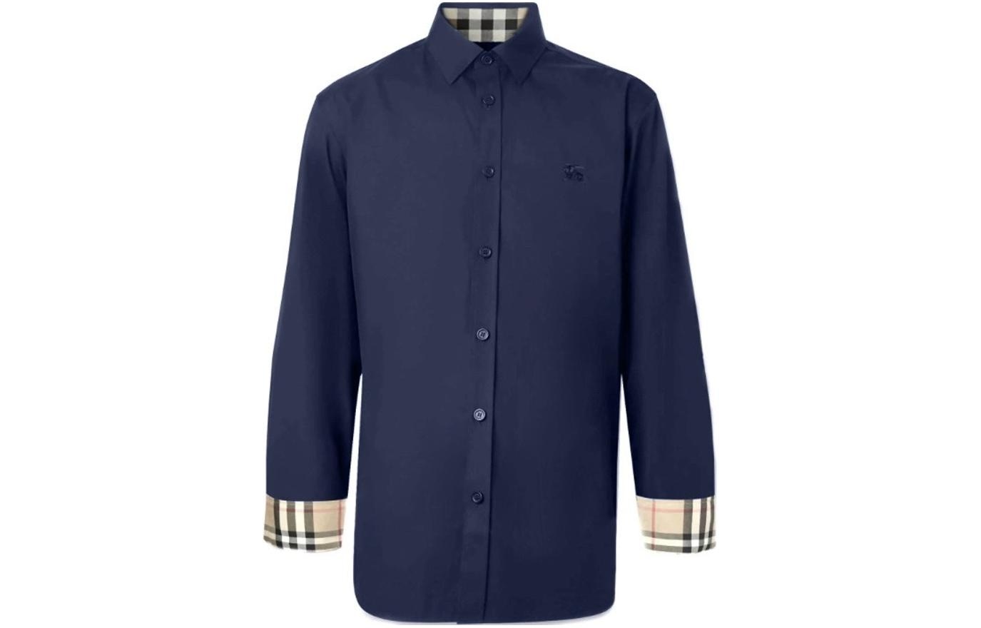 Burberry SS24 Logo Embroidered Shirt