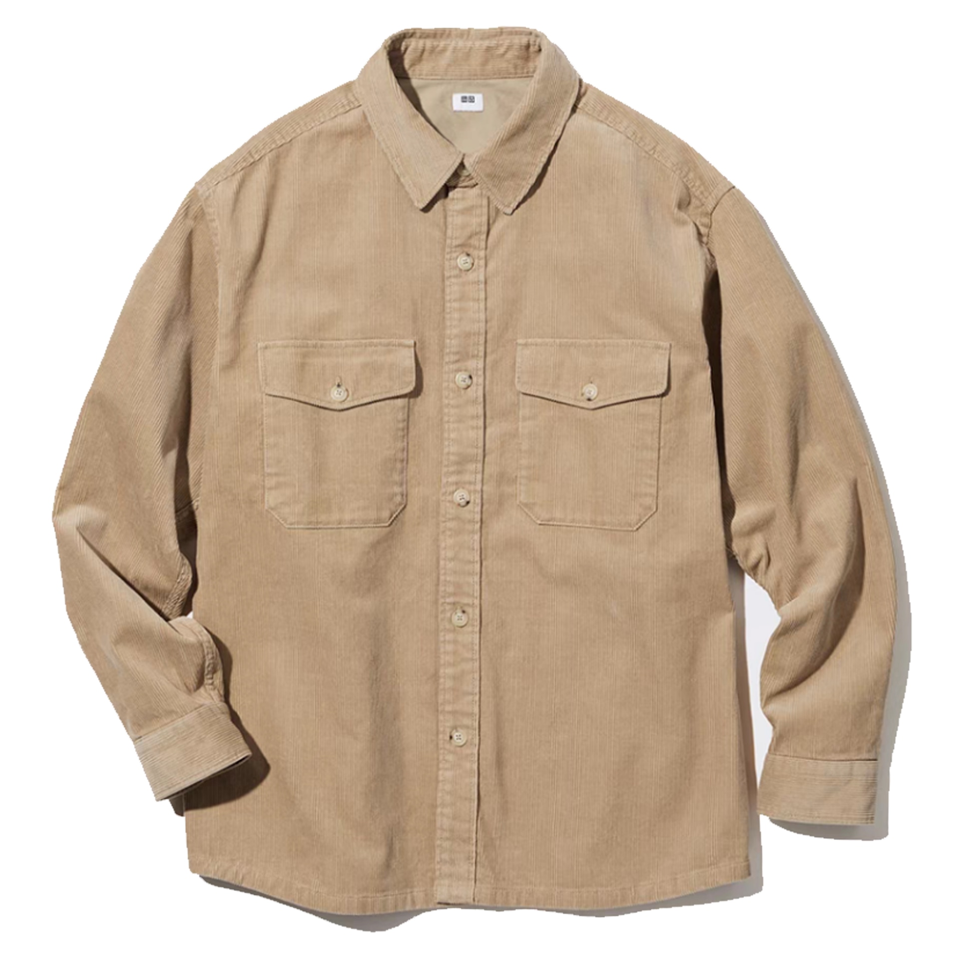 UNIQLO/优衣库 UNIQLO Corduroy Shirt Beige