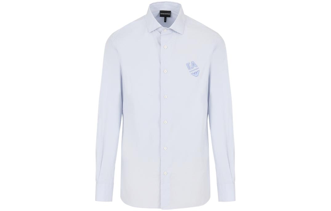 EMPORIO ARMANI/阿玛尼 Emporio Armani SS24 Solid Single-Breasted Shirt