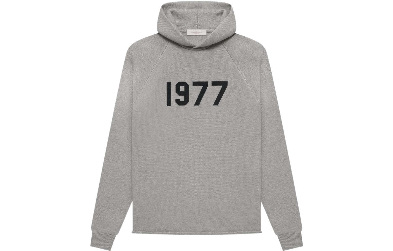 Fear of God Essentials 1977 Knit Hoodie Dark Oatmeal