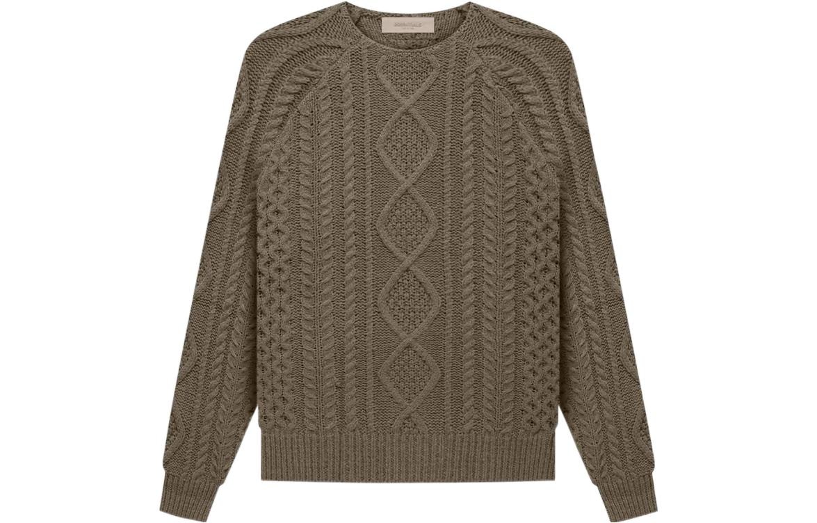 Fear of God Essentials Cable Knit Wood