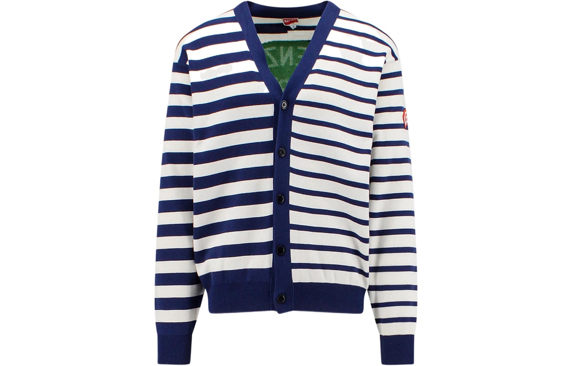 KENZO SS23 V-Neck Sweater Midnight Blue