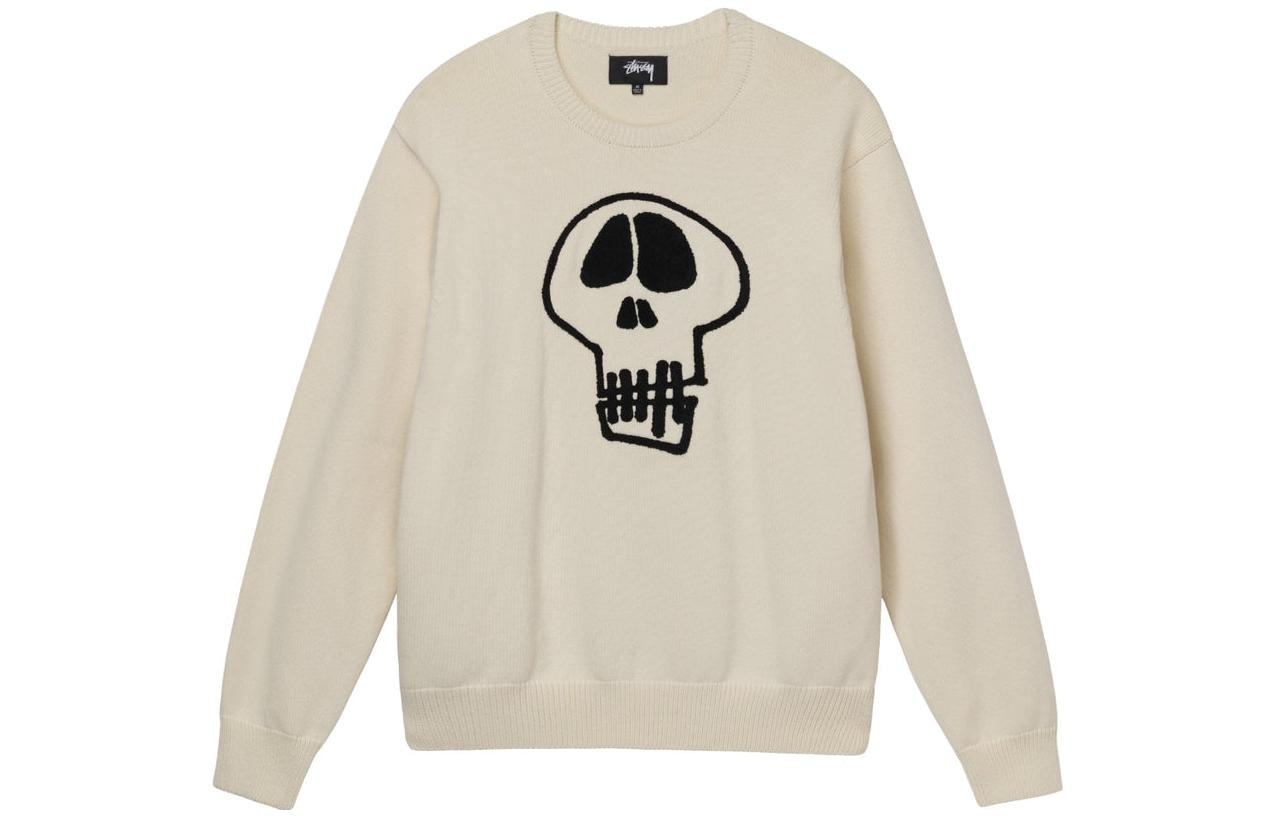 Stussy FW22 Skull Print Sweater