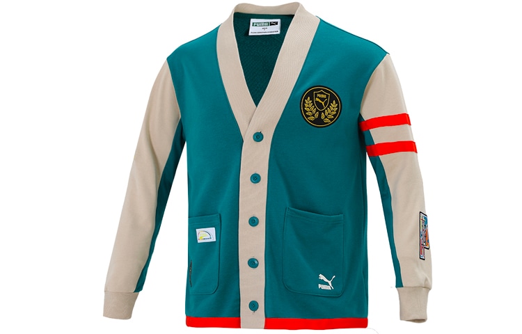 PUMA/彪马 Puma Mix Badge Long Cardigan