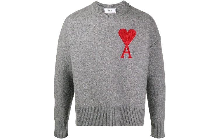 AMIPARIS Logo Wool Sweater