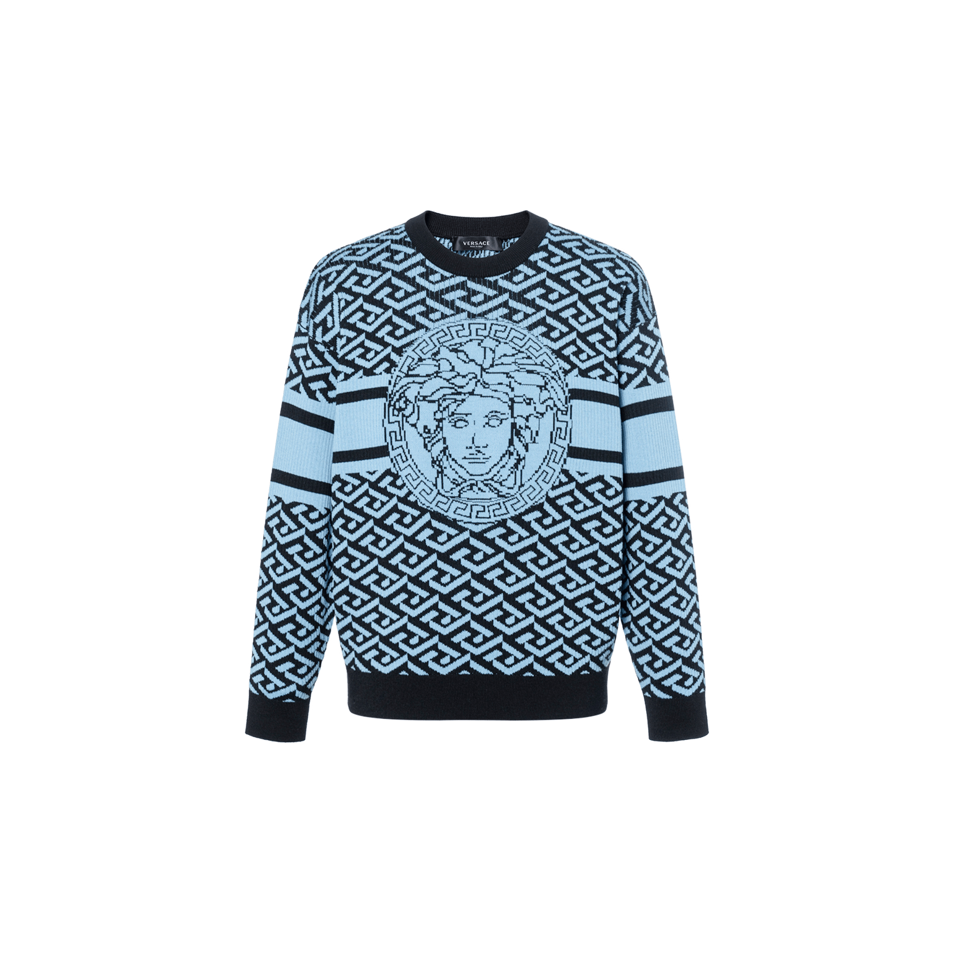 VERSACE/范思哲 Versace Medusa Jacquard Sweater