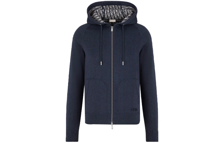 Dior SS21 Navy Hooded Jacket