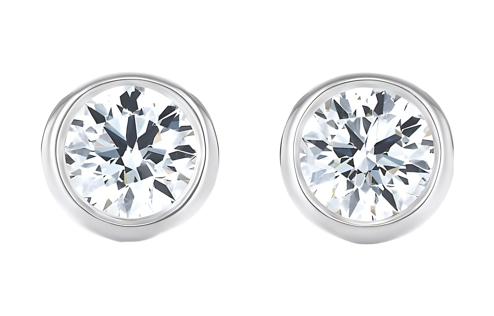 TIFFANY & CO./蒂芙尼 Tiffany & Co. Elsa Peretti Diamonds by the Yard Earrings