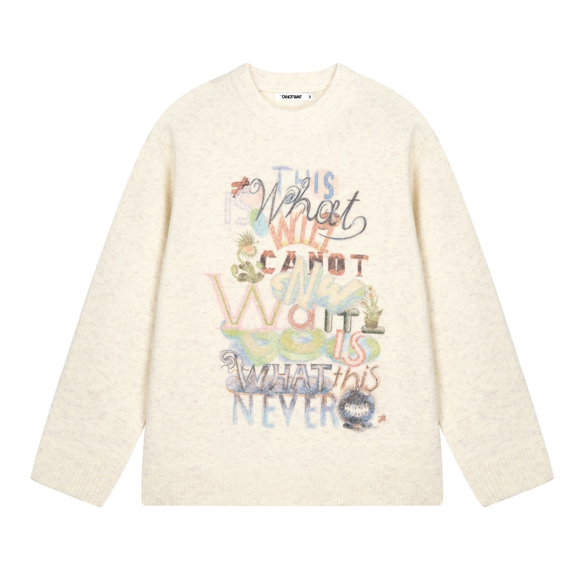 CANOTWAIT_ CANOTWAIT Pullover Sweater