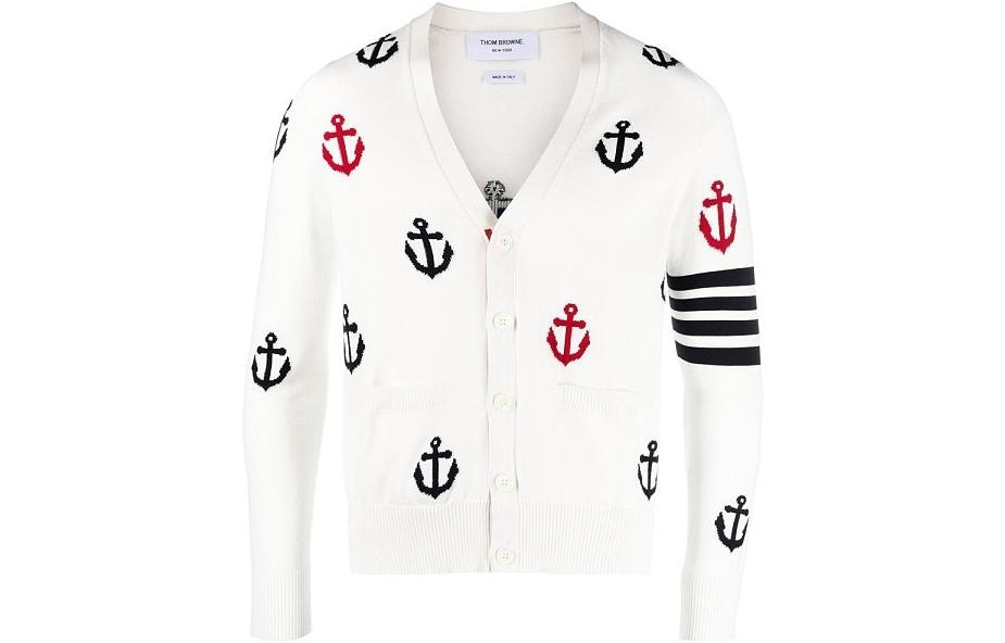 Thom Browne Cardigan White