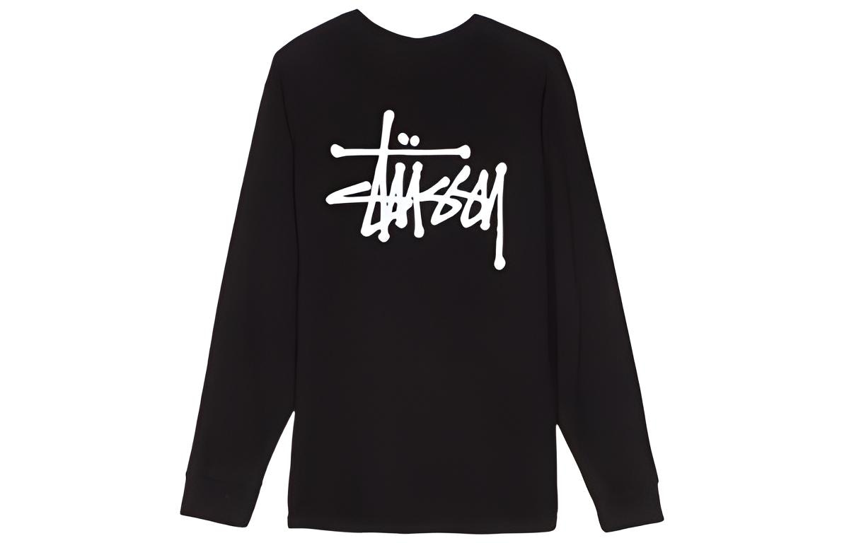 Stussy Classic Long Sleeve Tee Black