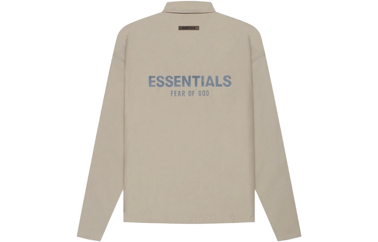 Fear of God Essentials SS21 Coaches Jacket Goat Moss