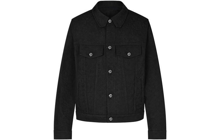 LOUIS VUITTON/路易威登 Louis Vuitton Monogram Denim Jacket Black