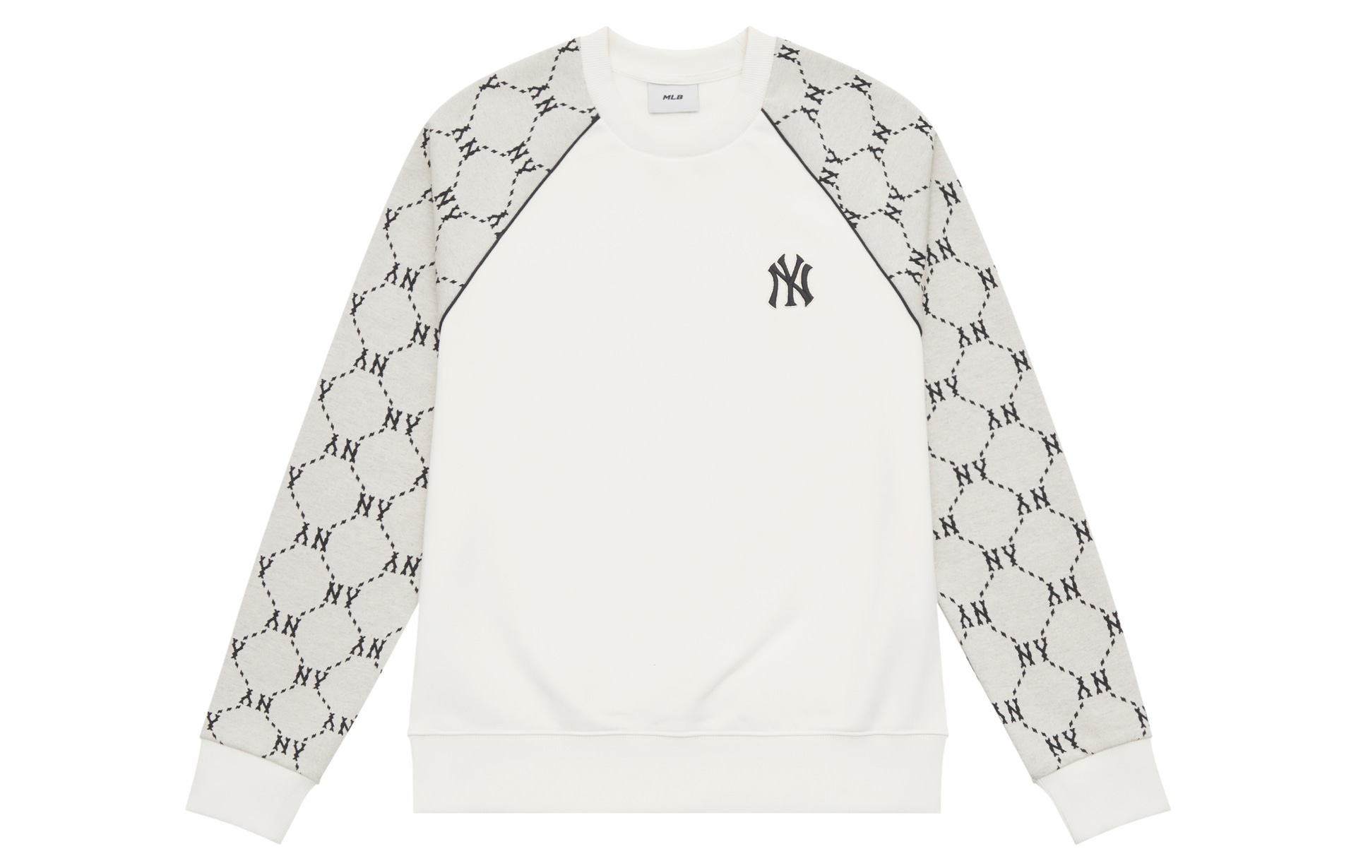 MLB Monogram 24FW Cream Sweatshirt