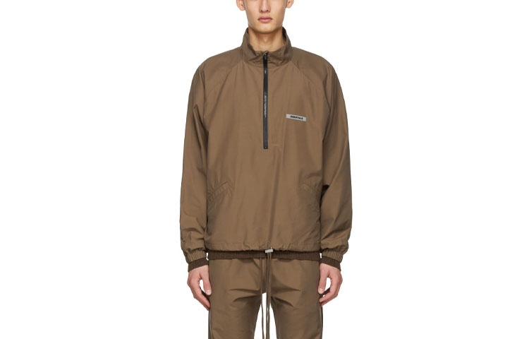 Fear of God Essentials FW20 Sports Jacket Brown