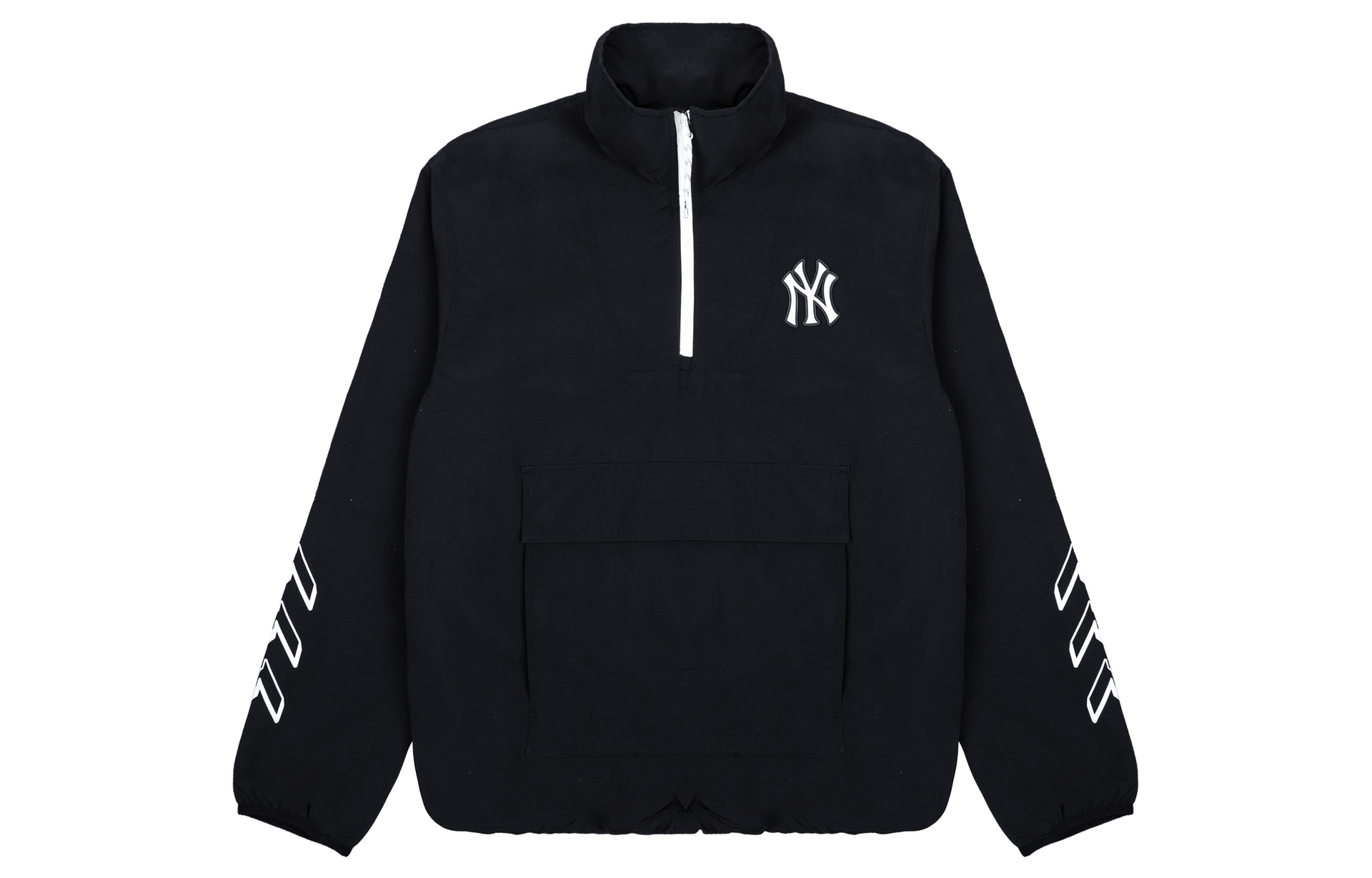 MLB Yankees Half-Zip Jacket Black