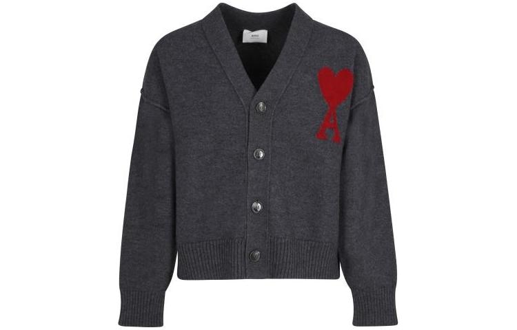 AMIPARIS V-Neck Sweater Grey