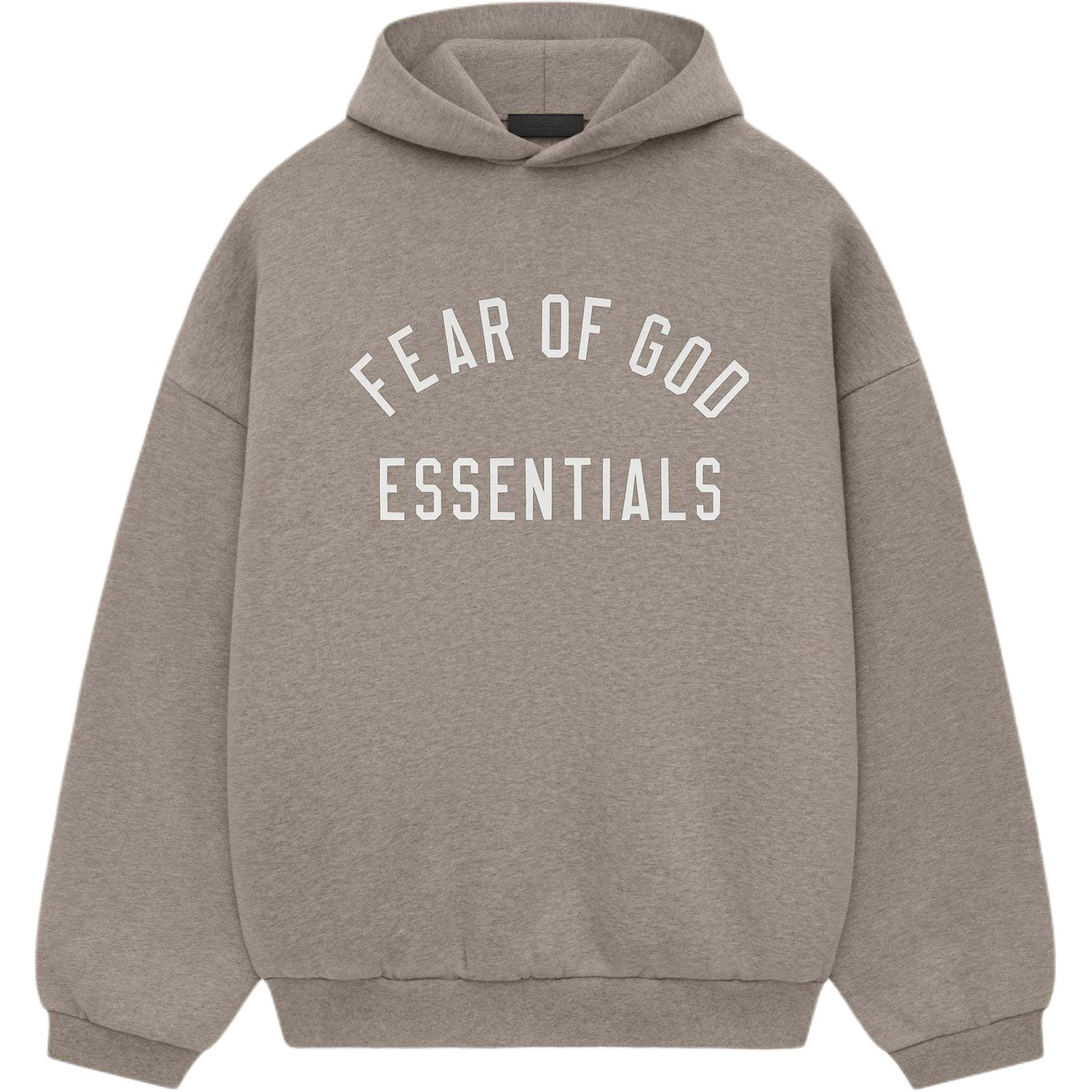 Fear of God Essentials FW24 Holiday Hoodie Deep Fog Grey