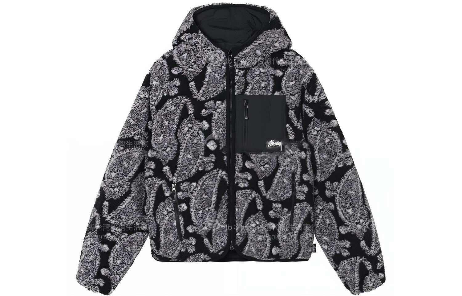Stussy FW21 Logo Jacket Black