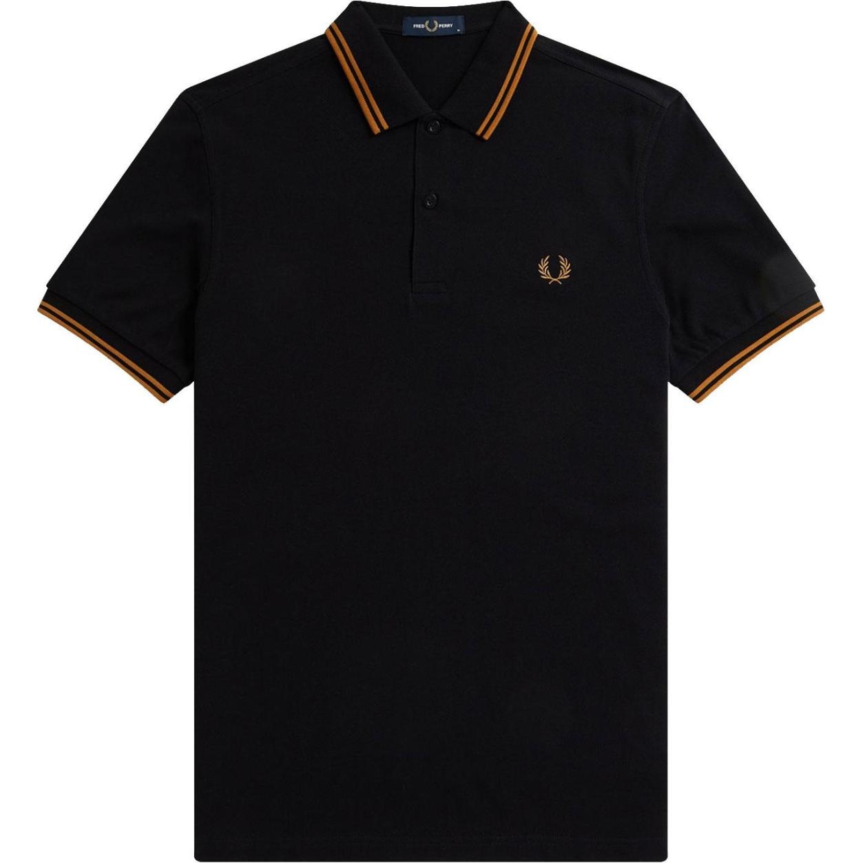 Fred Perry Polo Shirt Black