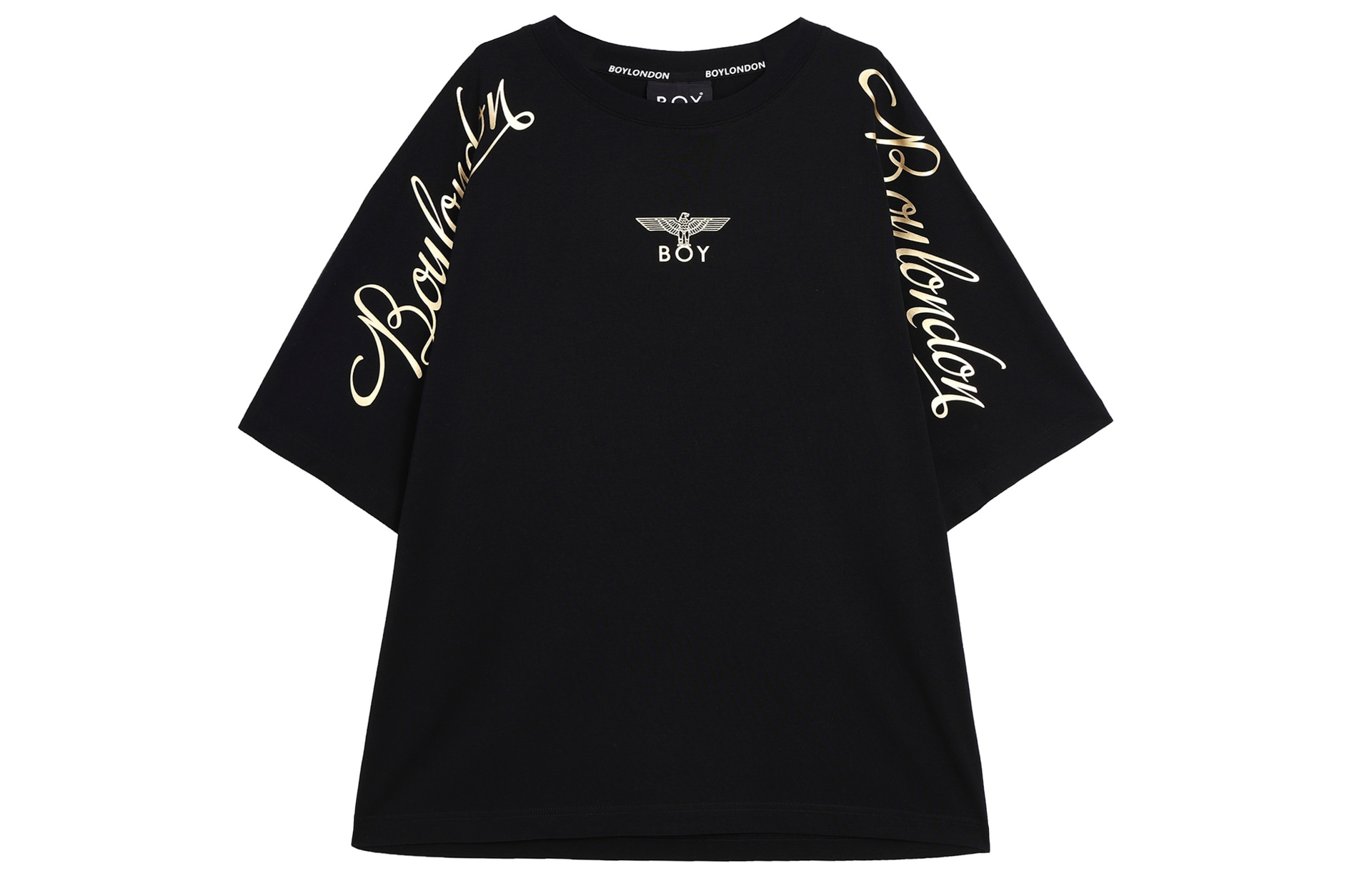 Boy London Logo Print T-Shirt Black