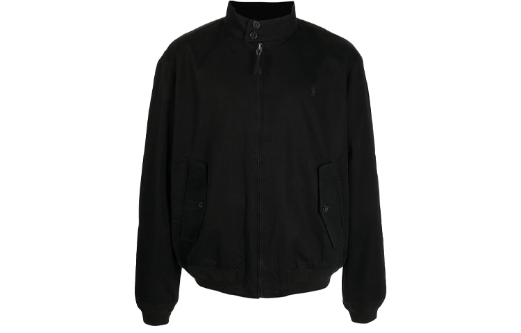 Polo Ralph Lauren FW21 Logo Zip Jacket Black