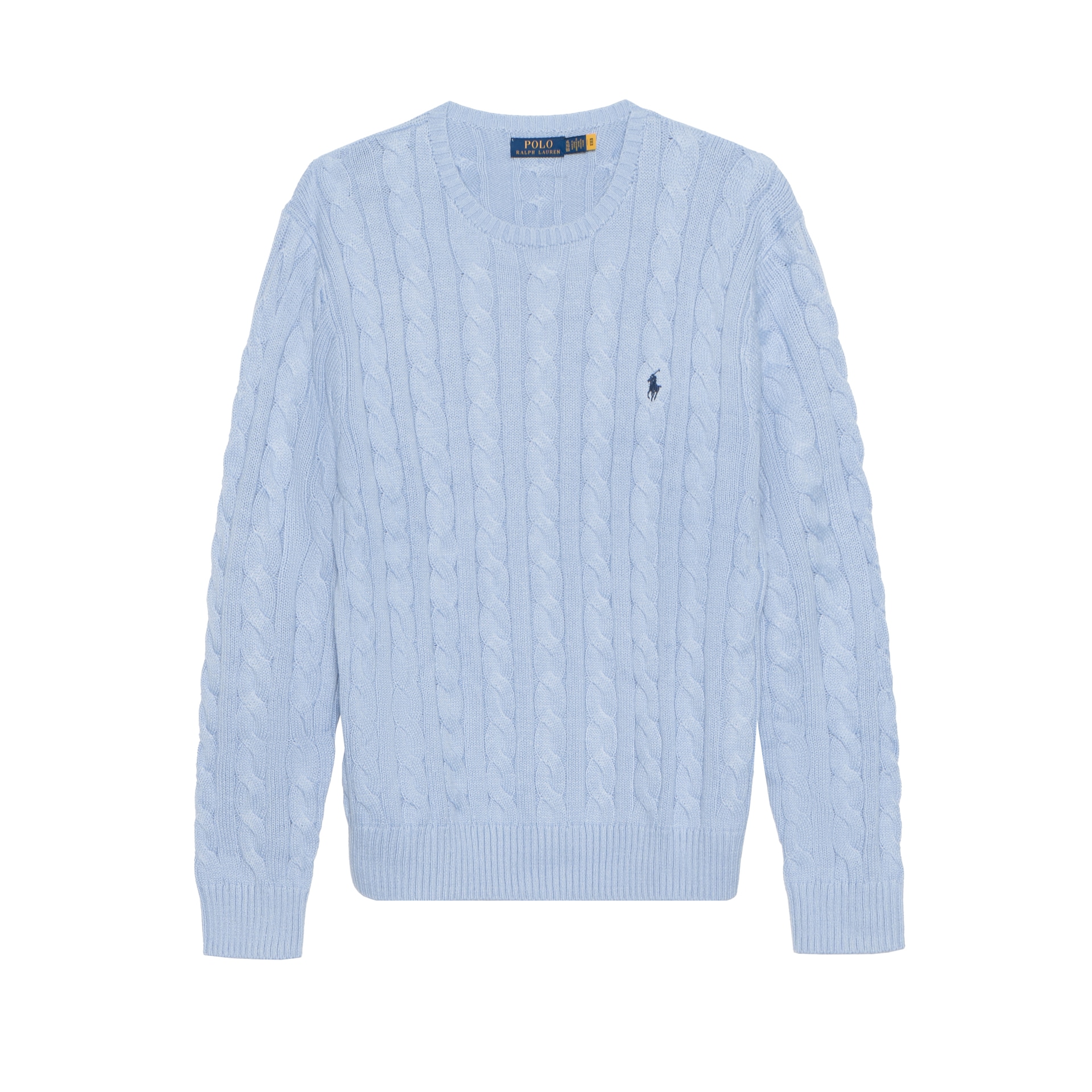 Polo Ralph Lauren Cable Knit Pullover Light Blue