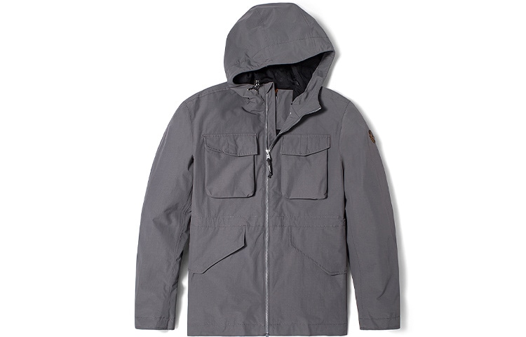 Timberland Hooded Jacket Gray