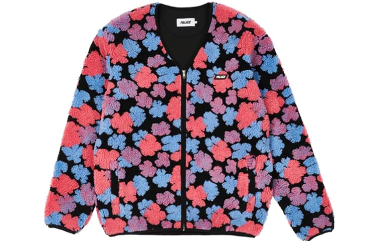 PALACE SS22 Shearling Cardigan Multi