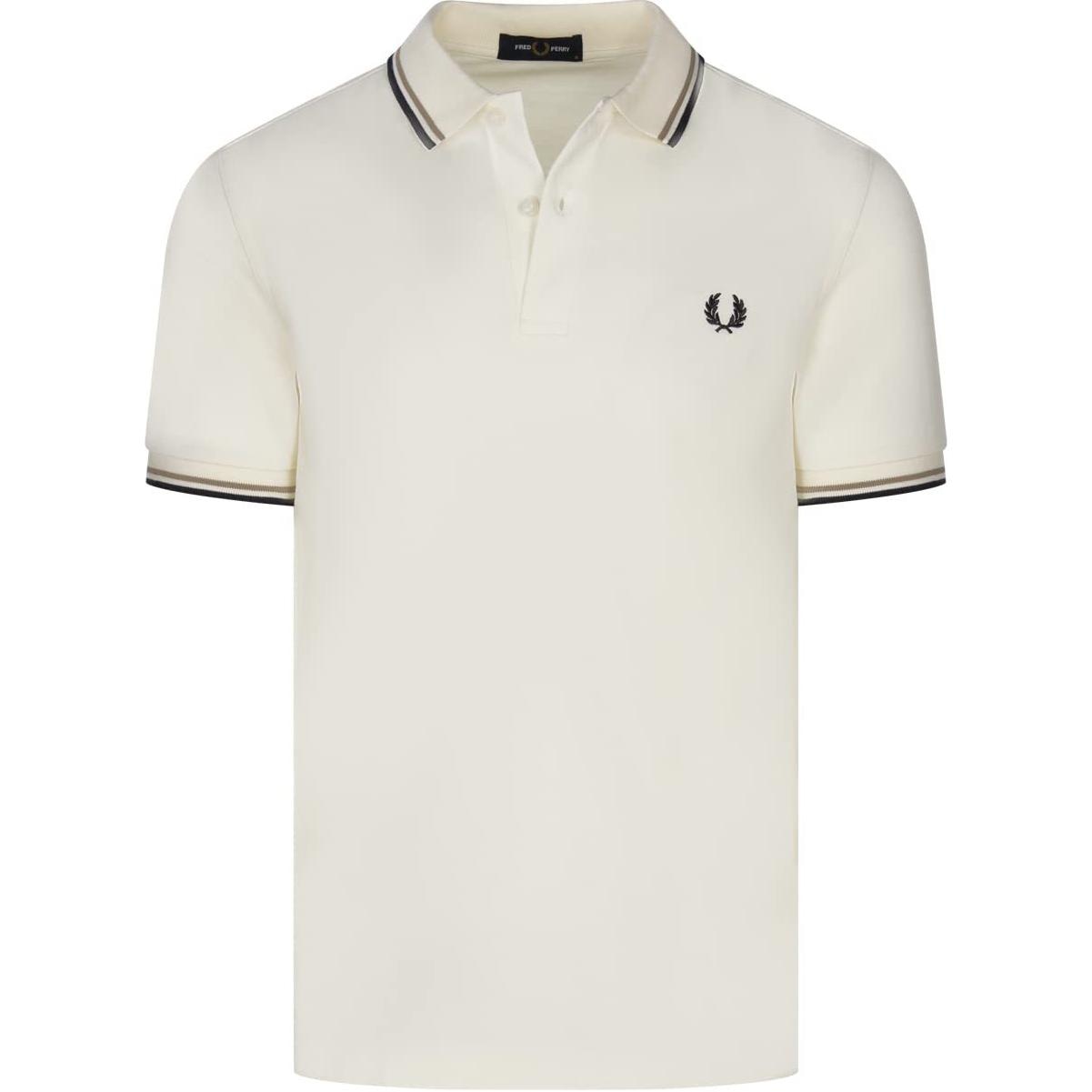 Fred Perry Beige Polo Shirt