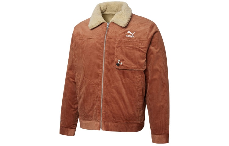 PUMA/彪马 Puma Cord Reversible Jacket Brown