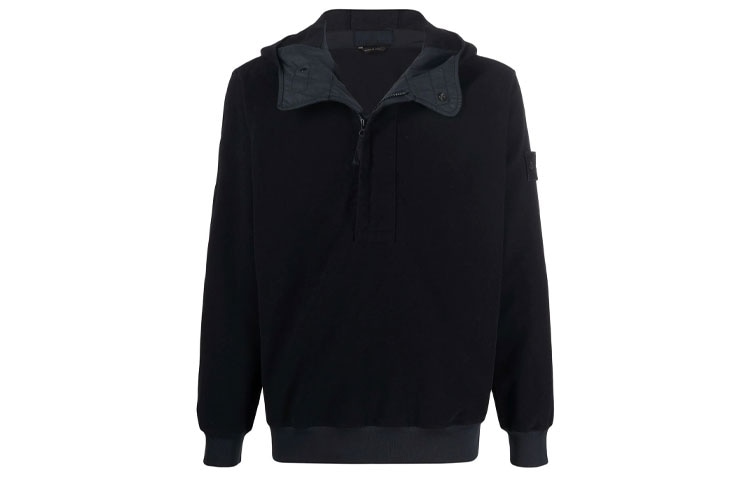 Stone Island Ghost Pieces Hoodie Navy