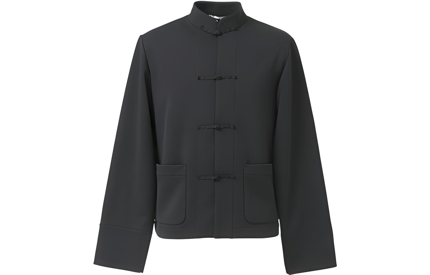 CDG FW21 Black Knit Jacket