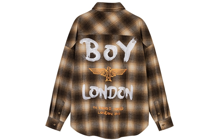 Boy London Woven Jacket Coffee