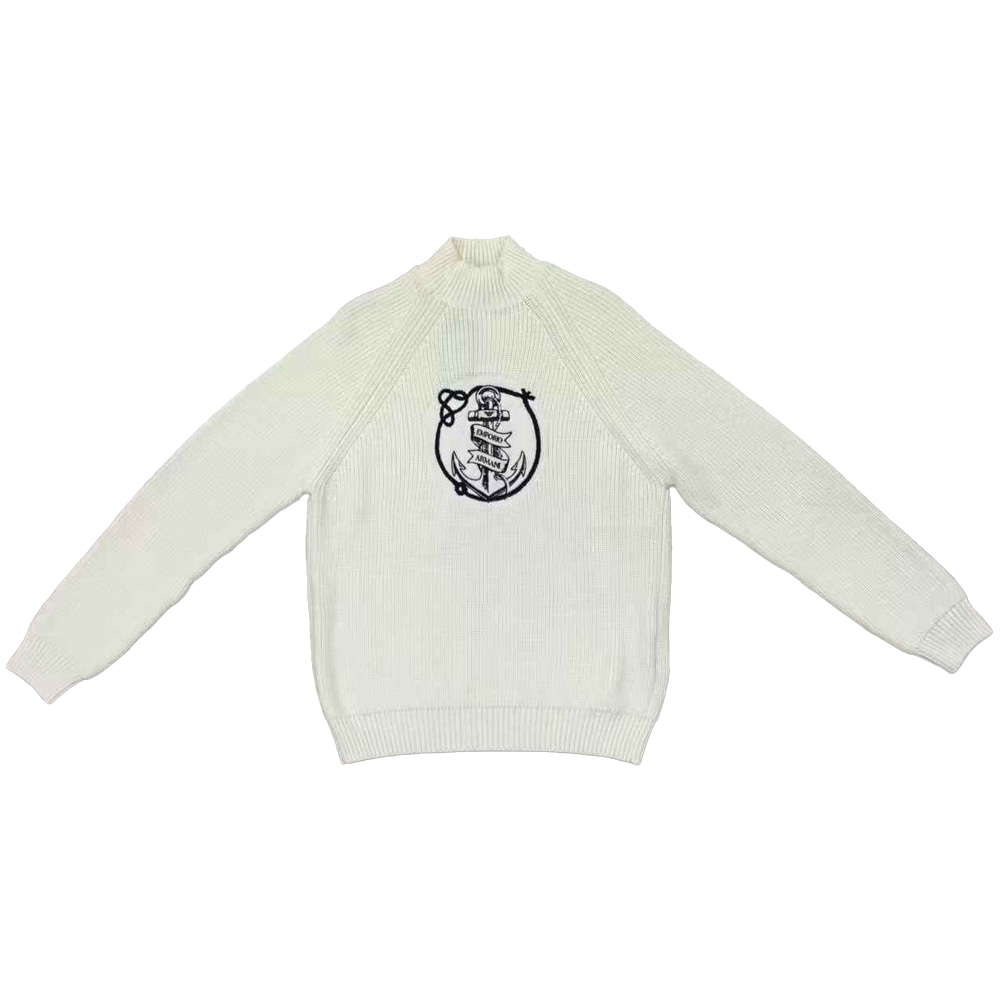 EMPORIO ARMANI/阿玛尼 Emporio Armani FW24 White Sweater