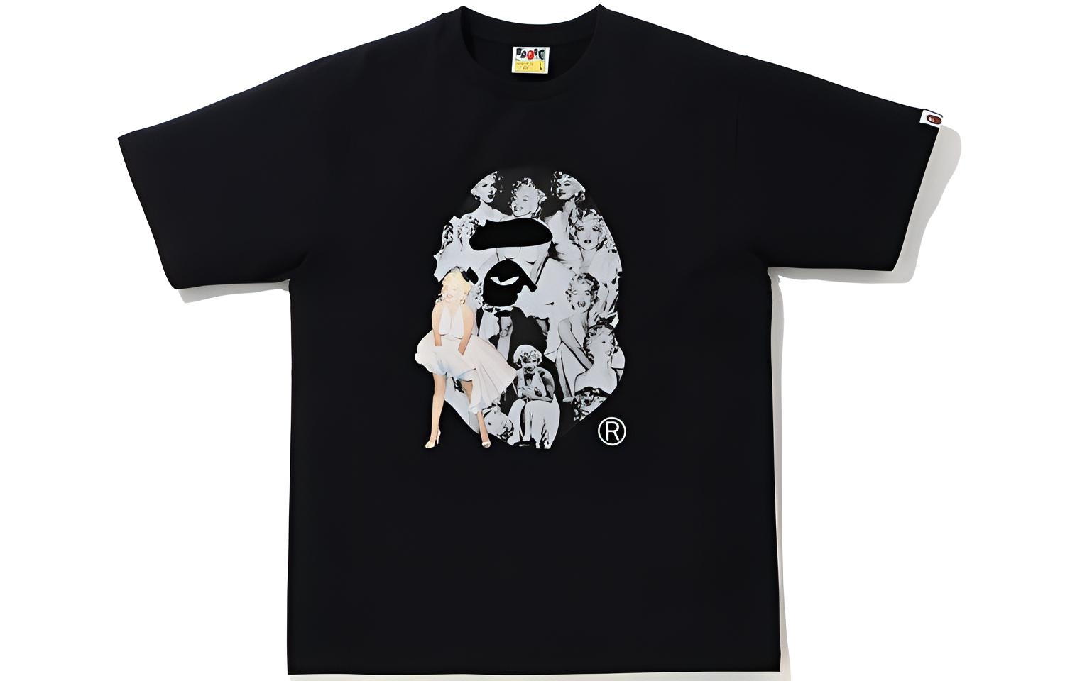 A BATHING APE BAPE x Marilyn Monroe Graphic Tee