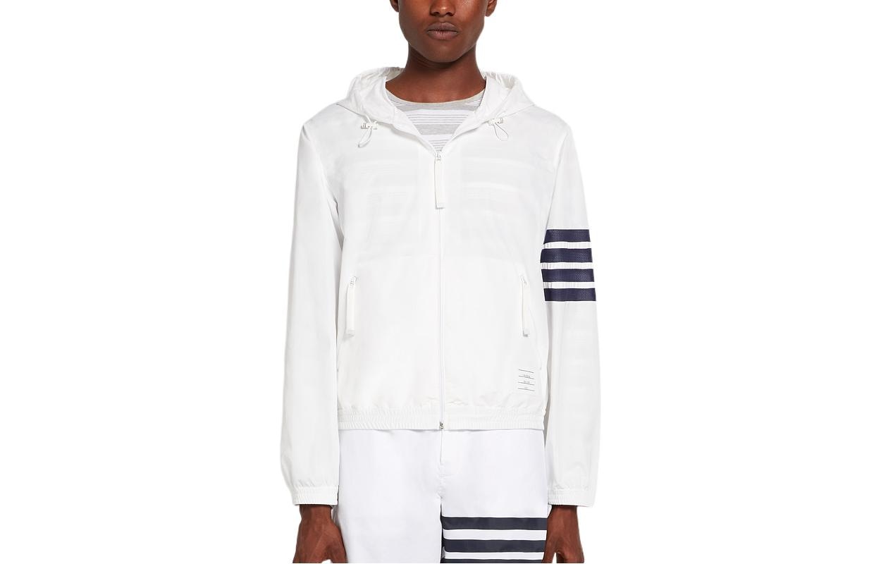 Thom Browne Hooded Zip Jacket