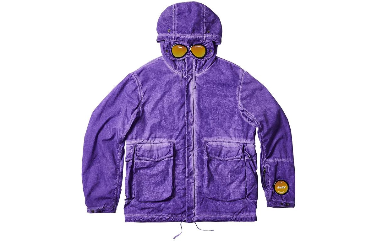 PALACE x C.P. Company Shell Goggle Jacket Purple