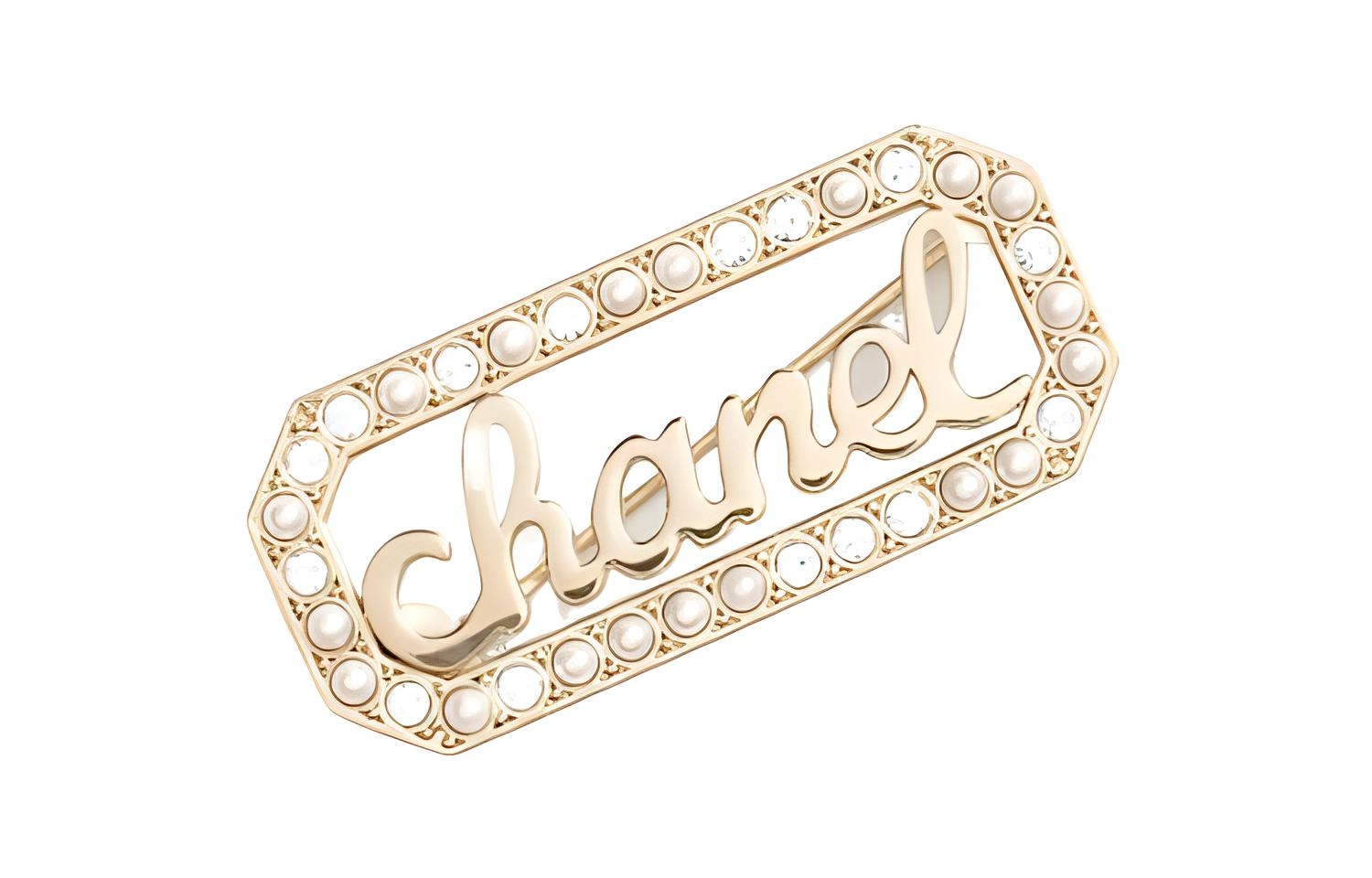 Chanel Brooch Gold