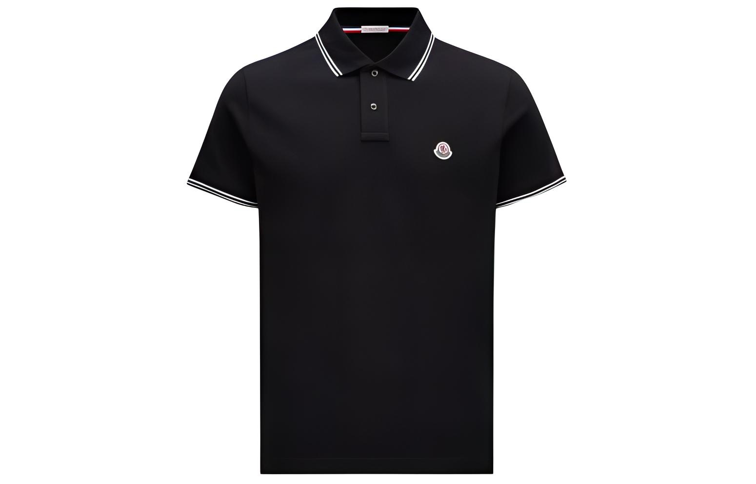 Moncler Polo Shirt Black