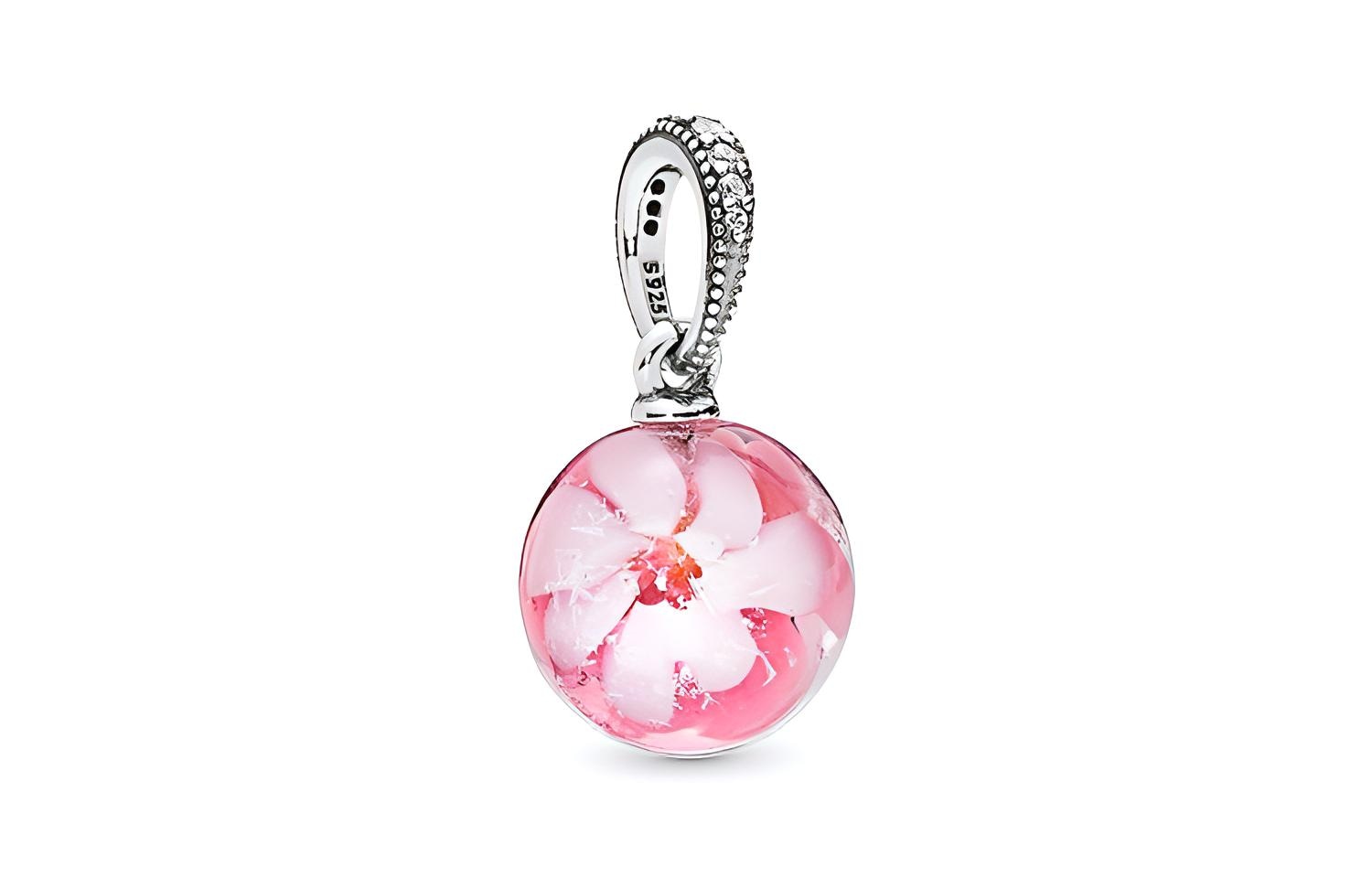 Pandora/潘多拉 Pandora Peach Blossom Series Charm