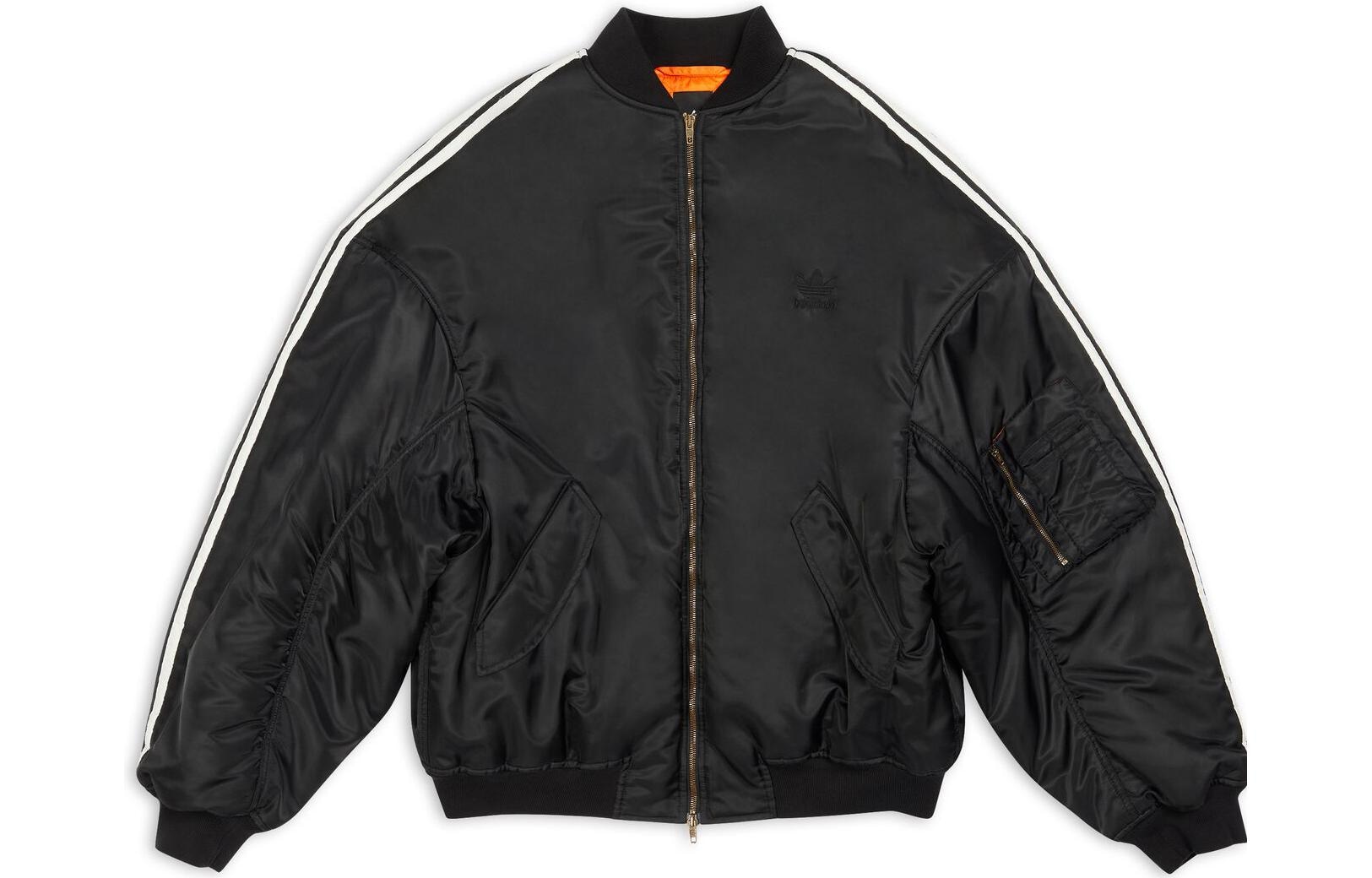Balenciaga x Adidas FW22 Striped Zip Jacket