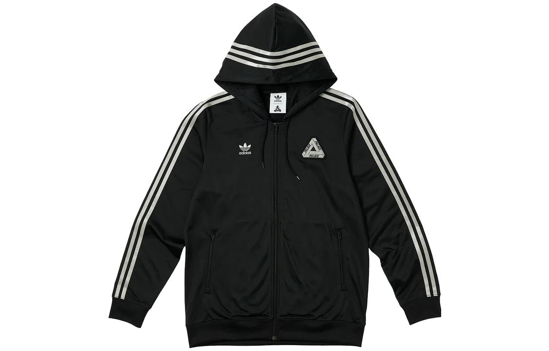 PALACE x adidas Originals Hooded Firebird Track Top Black