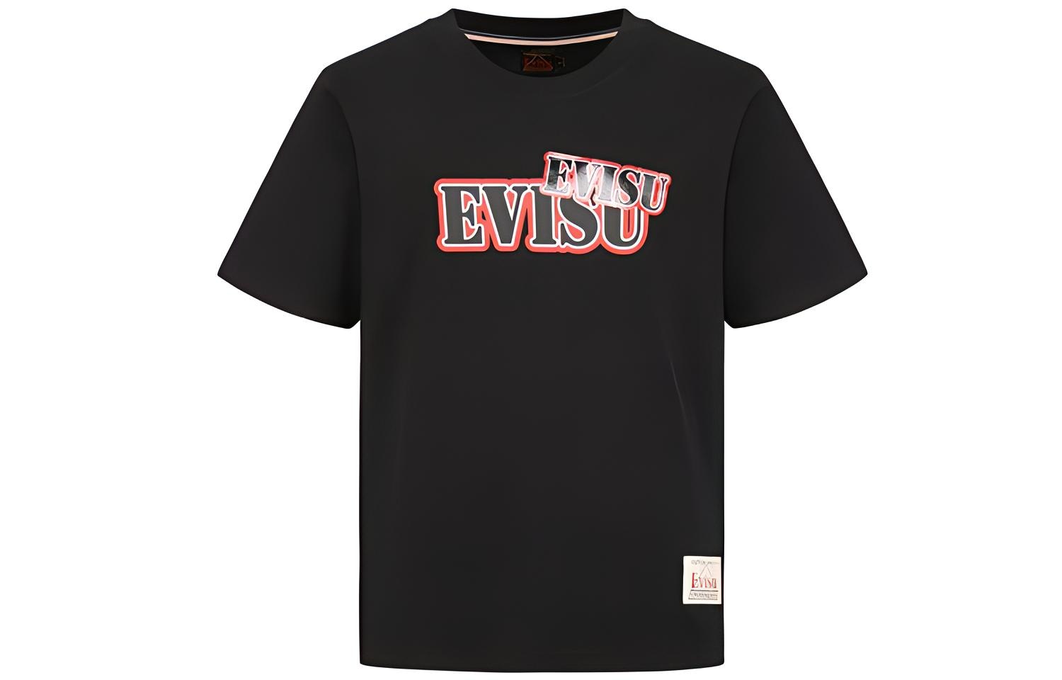 EVISU T-Shirt Black